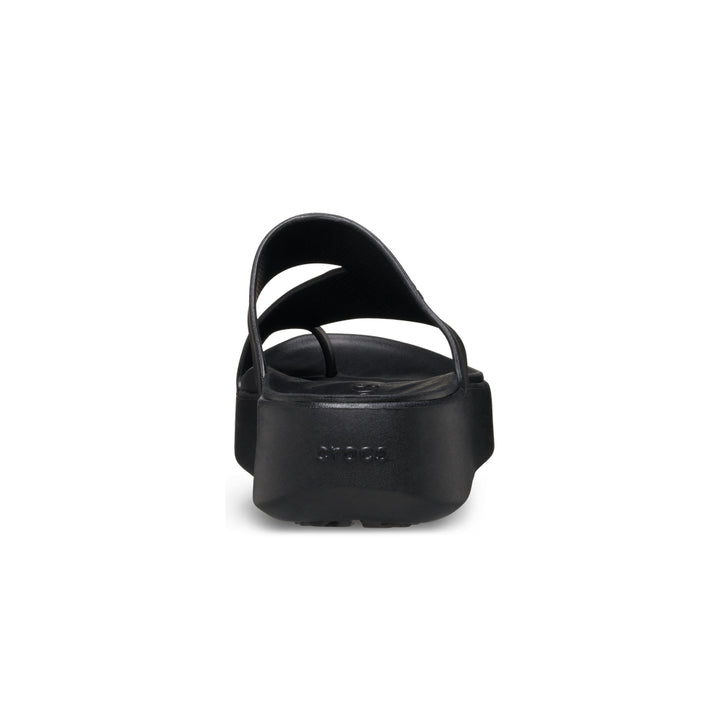 Dép Xỏ Ngón Nữ Crocs Getaway Platform Toe Loop - Black - Crocs™ Việt Nam