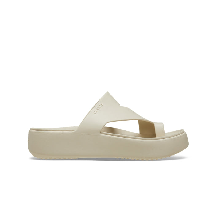 Dép Xỏ Ngón Nữ Crocs Getaway Platform Toe Loop - Sandstone - Crocs™ Việt Nam