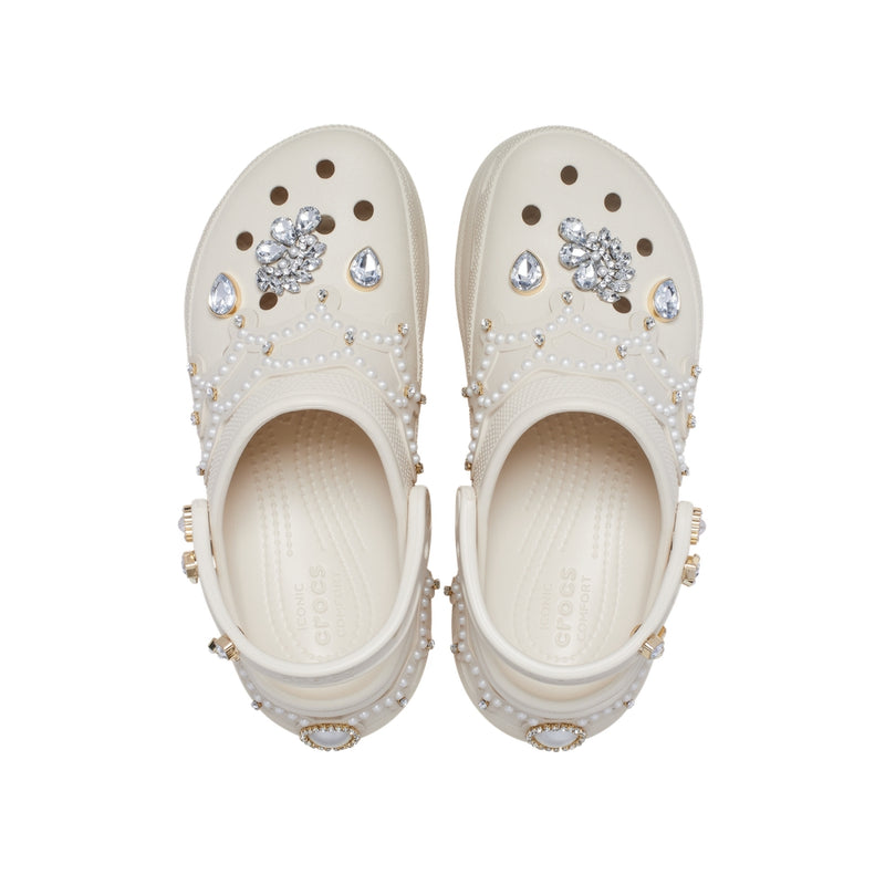 Giày Clog Nữ Crocs Bae Pinnacle Embellished - Frappé