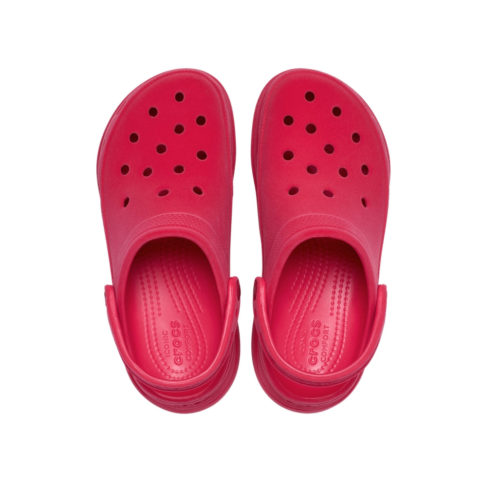 Giày Clog Nữ Crocs Bae Velvet Classic - Digital Raspberry