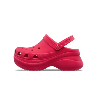 Giày Clog Nữ Crocs Bae Velvet Classic - Digital Raspberry