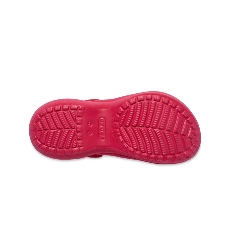 Giày Clog Nữ Crocs Bae Velvet Classic - Digital Raspberry