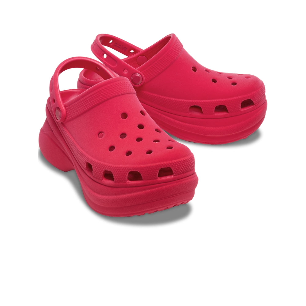 Giày Clog Nữ Crocs Bae Velvet Classic - Digital Raspberry