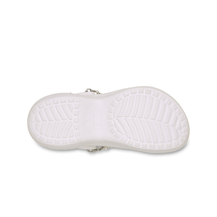Giày Clog Nữ Crocs Bae Wedding Glitter - White - Crocs™ Việt Nam
