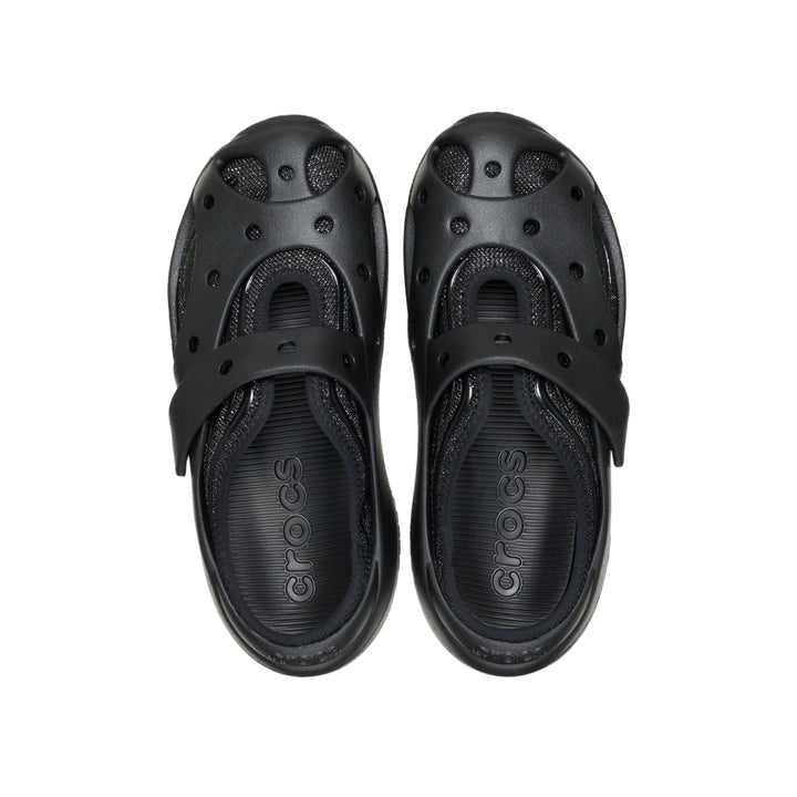Giày Clog Nữ Crocs Caged Mule - Black - Crocs™ Việt Nam