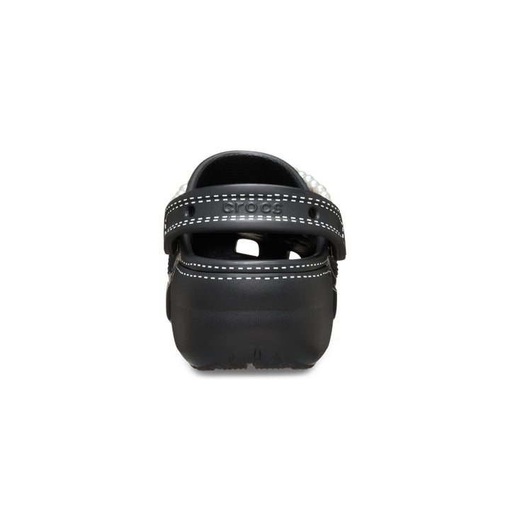 Giày Clog Nữ Crocs Classic Contrast Stitch Platform - Black - Crocs™ Việt Nam