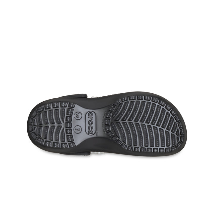Giày Clog Nữ Crocs Classic Contrast Stitch Platform - Black - Crocs™ Việt Nam