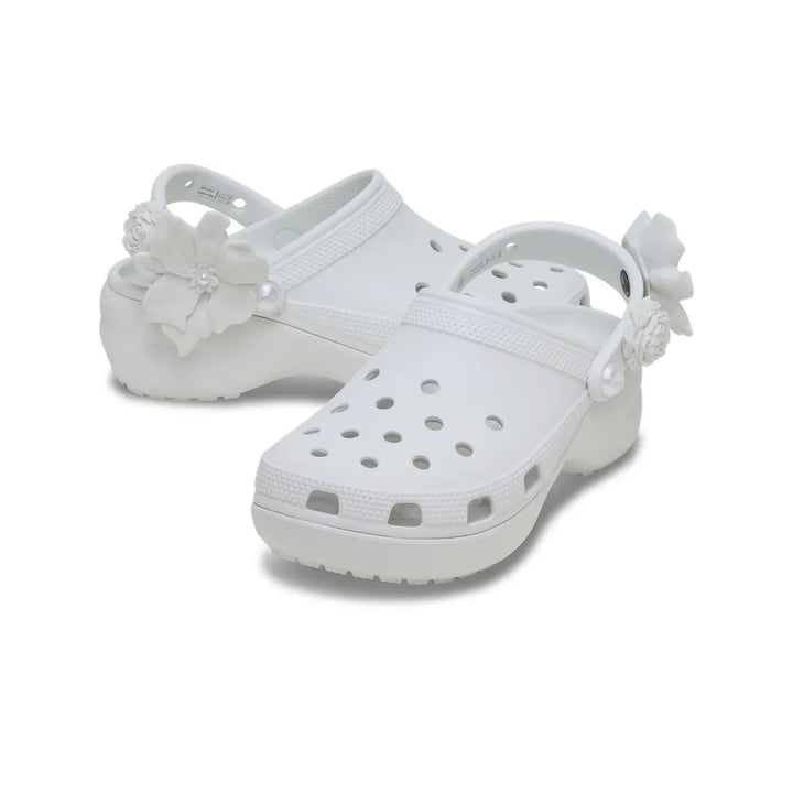 Giày Clog Nữ Crocs Classic Platform Bouquet - Moonlight - Crocs™ Việt Nam
