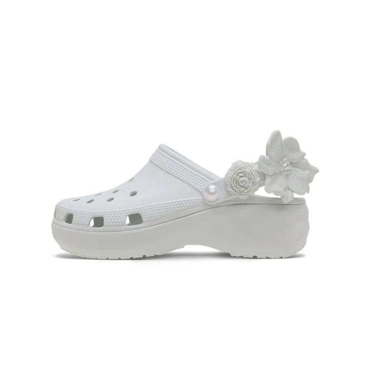 Giày Clog Nữ Crocs Classic Platform Bouquet - Moonlight - Crocs™ Việt Nam