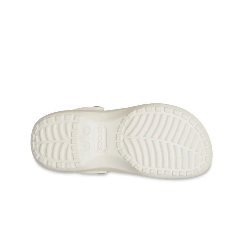 Giày Clog Nữ Crocs Classic Platform Glitter - Chalk