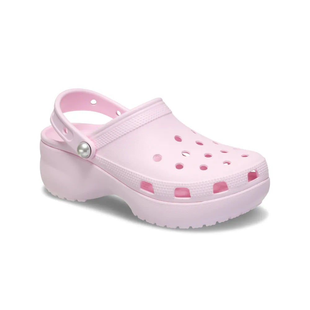 Women's Crocs Classic Platform Pearl Clog - Main Image