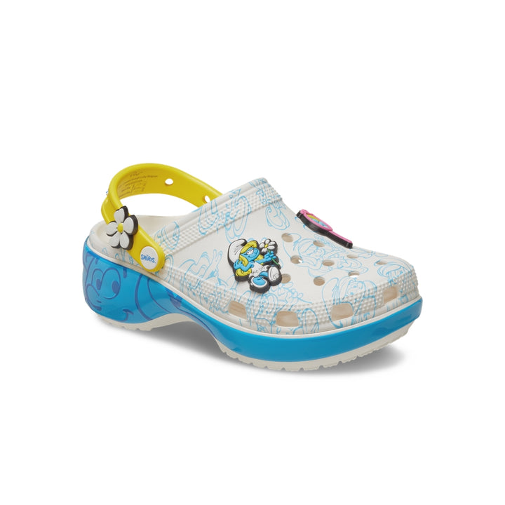 Women's Crocs Classic Platform Smurfs Clog