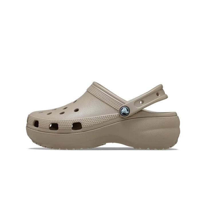 Giày Clog Nữ Crocs Classic Platform - Taupe - Crocs™ Việt Nam