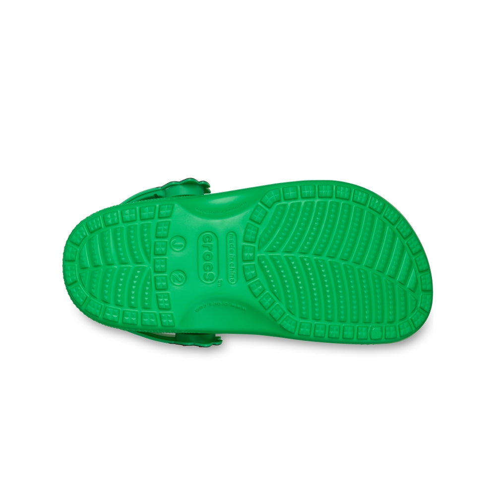 Giày Clog Trẻ Em Crocs Classic Holiday Icons Lights - Grass Green