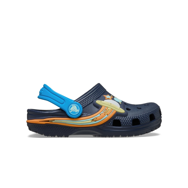 Giày Clog Trẻ Em Crocs Toddler Classic UFO Lights - Navy - Crocs™ Việt Nam