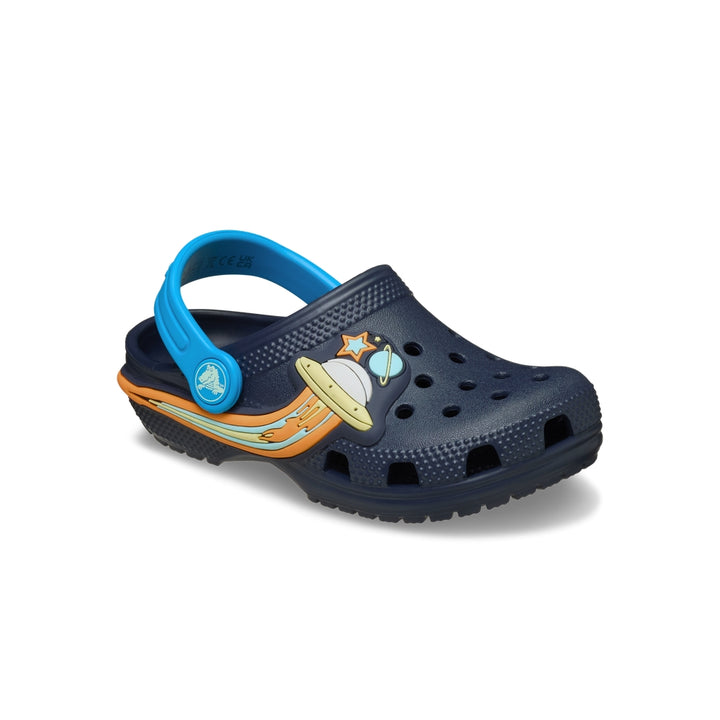 Giày Clog Trẻ Em Crocs Toddler Classic UFO Lights - Navy - Crocs™ Việt Nam
