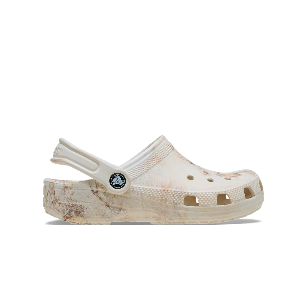 Giày Clog Trẻ Em Crocs Classic Watercolor Marbled - Bone Swirl