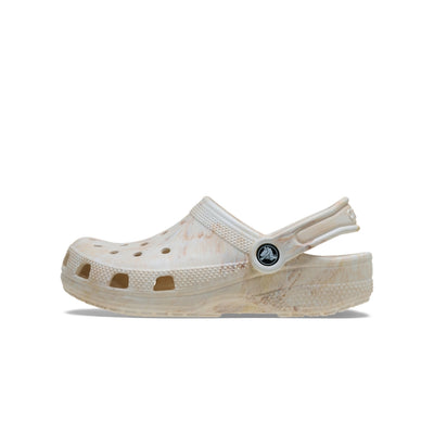Giày Clog Trẻ Em Crocs Classic Watercolor Marbled - Bone Swirl