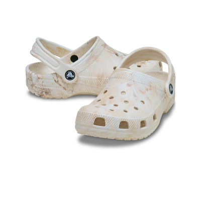 Giày Clog Trẻ Em Crocs Classic Watercolor Marbled - Bone Swirl