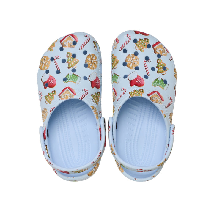 Giày Clog Trẻ Em Crocs Toddler Classic Cookies - Blue Frost - Crocs™ Việt Nam