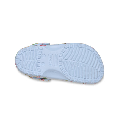 Giày Clog Trẻ Em Crocs Toddler Classic Cookies - Blue Frost