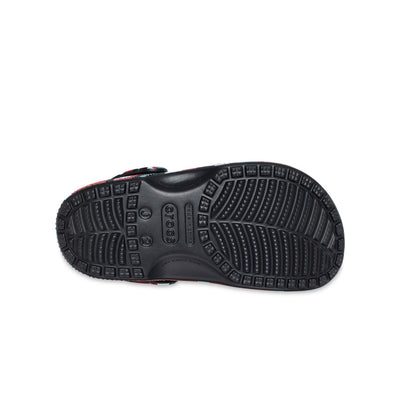 Giày Clog Trẻ Em Crocs Camo Classic - Black/Red