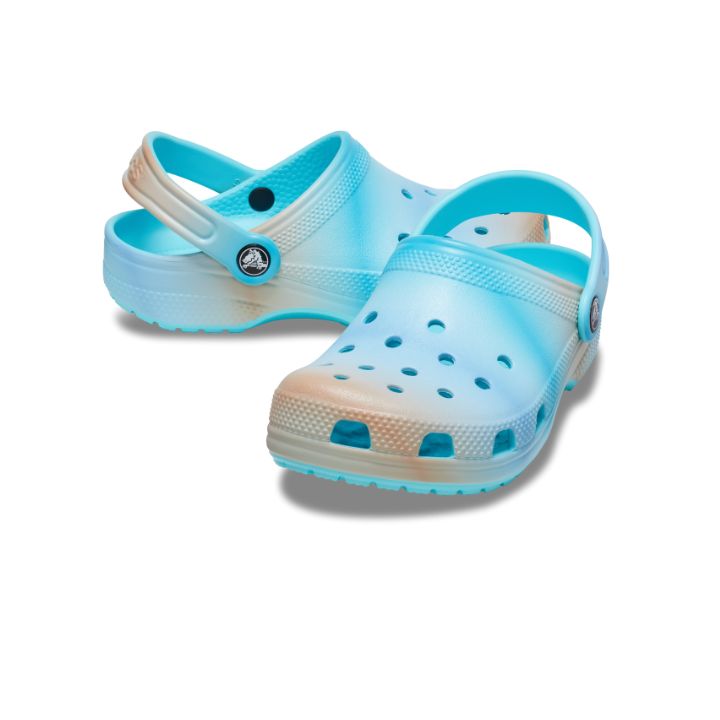 Giày Clog Trẻ Em Crocs Classic Color Dip - Neptune