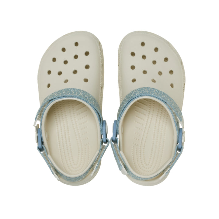 Giày Clog Trẻ Em Crocs Classic Denim Flower - Summit White - Crocs™ Việt Nam