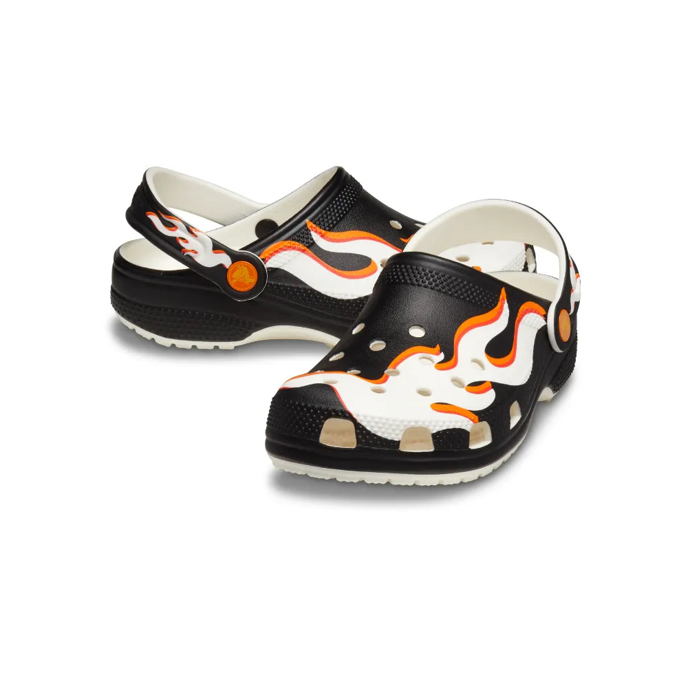 GiΓ y Clog TrαΊ» Em Crocs Classic Glow Flames Blue Glow β Crocs