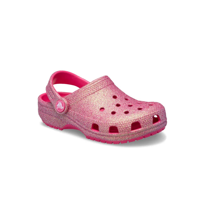 Giày Clog Trẻ Em Crocs Classic Iridescent Glitter - Dragon Fruit - Crocs™ Việt Nam