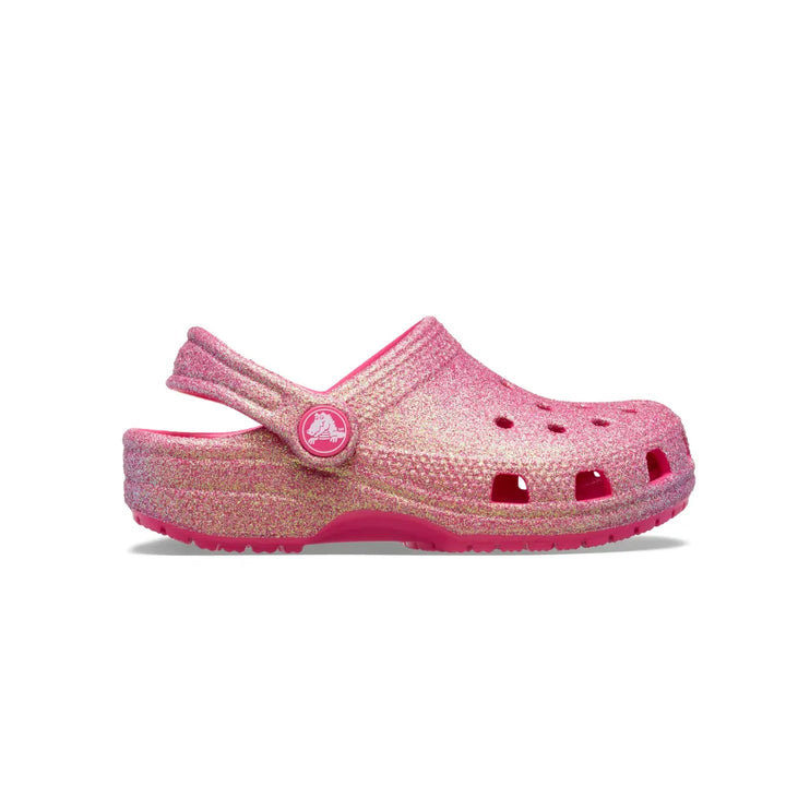Giày Clog Trẻ Em Crocs Classic Iridescent Glitter - Dragon Fruit - Crocs™ Việt Nam