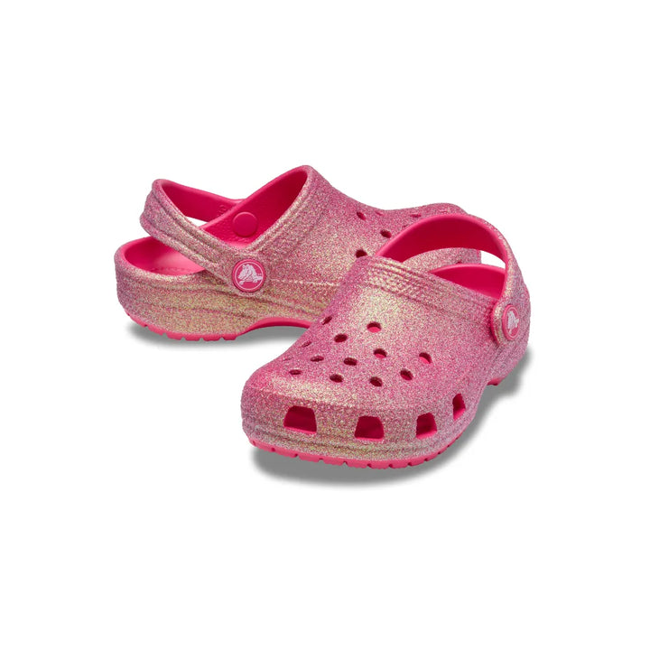 Giày Clog Trẻ Em Crocs Classic Iridescent Glitter - Dragon Fruit - Crocs™ Việt Nam