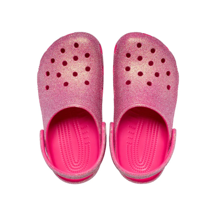 Giày Clog Trẻ Em Crocs Classic Iridescent Glitter - Dragon Fruit - Crocs™ Việt Nam