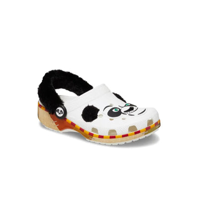 Giày Clog Trẻ Em Crocs Classic Kung Fu Panda - White