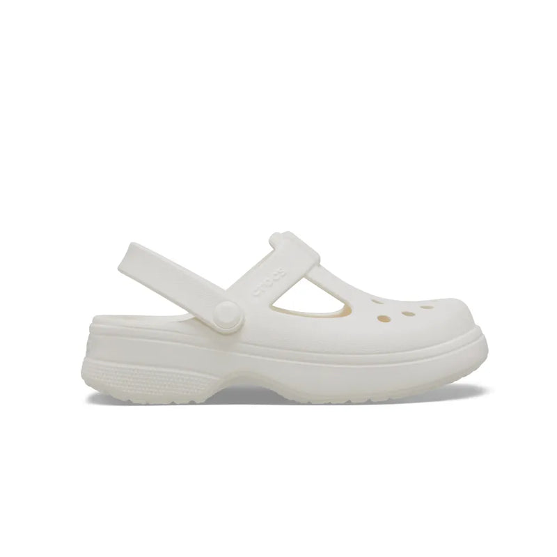 Giày Clog Trẻ Em Crocs Classic Mary Jane - Chalk