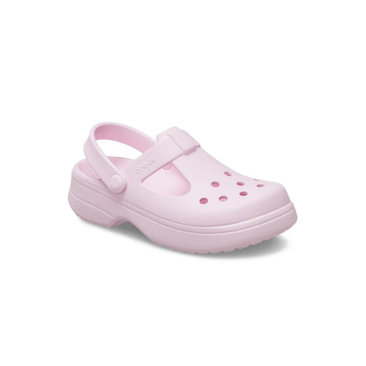Giày Clog Trẻ Em Crocs Classic Mary Jane - Pink Milk - Crocs™ Việt Nam