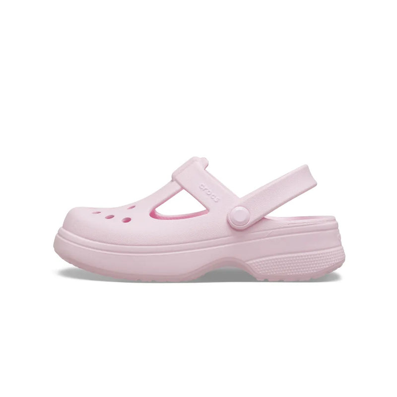 Giày Clog Trẻ Em Crocs Classic Mary Jane - Pink Milk