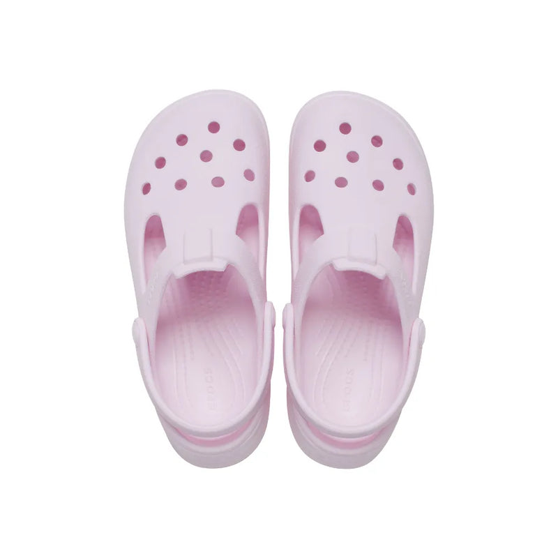 Giày Clog Trẻ Em Crocs Classic Mary Jane - Pink Milk