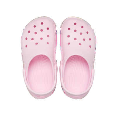 Kids' Crocs Classic Star Sparkle Shaker Clog