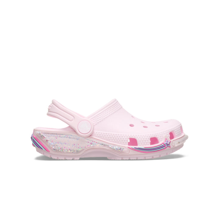 Giày Clog Trẻ Em Crocs Classic Star Sparkle Shaker - Pink Milk - Crocs™ Việt Nam