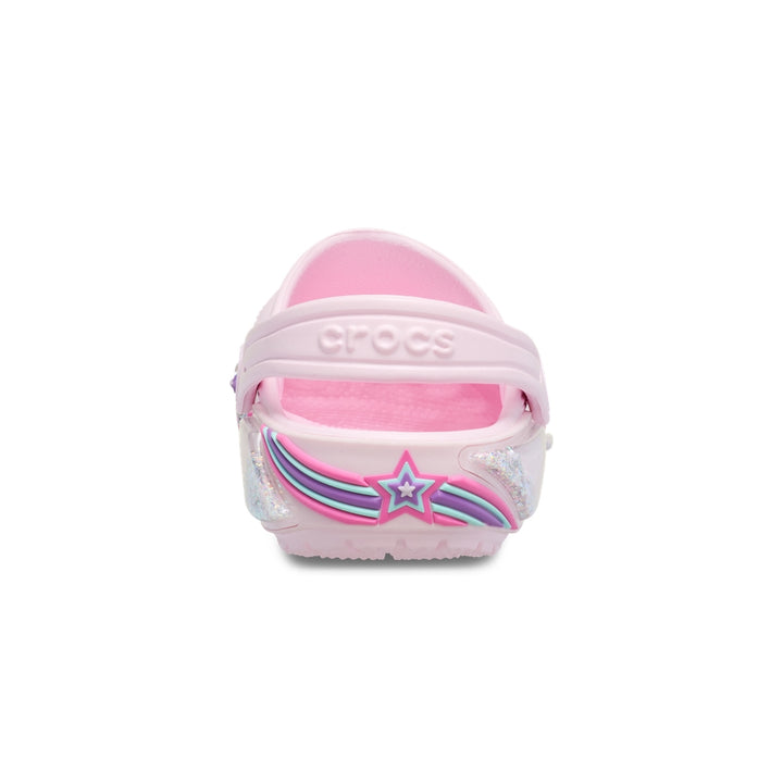 Giày Clog Trẻ Em Crocs Classic Star Sparkle Shaker - Pink Milk - Crocs™ Việt Nam