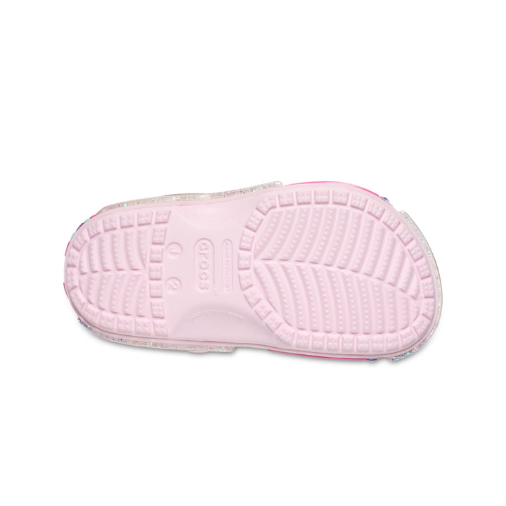 Giày Clog Trẻ Em Crocs Classic Star Sparkle Shaker - Pink Milk - Crocs™ Việt Nam