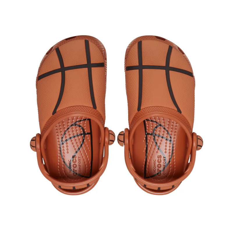 Giày Clog Trẻ Em Crocs Toddler Classic Basketball - Sienna