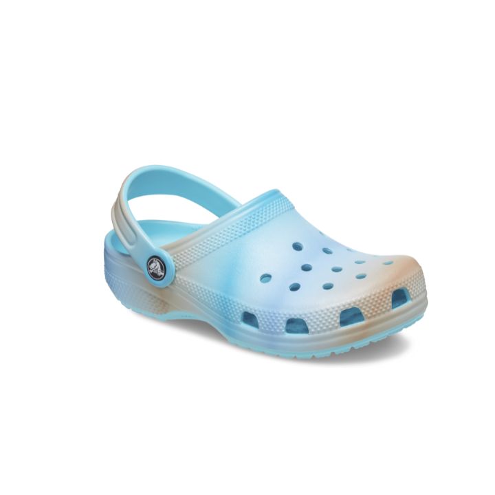Giày Clog Trẻ Em Crocs Toddler Classic Color Dip - Neptune