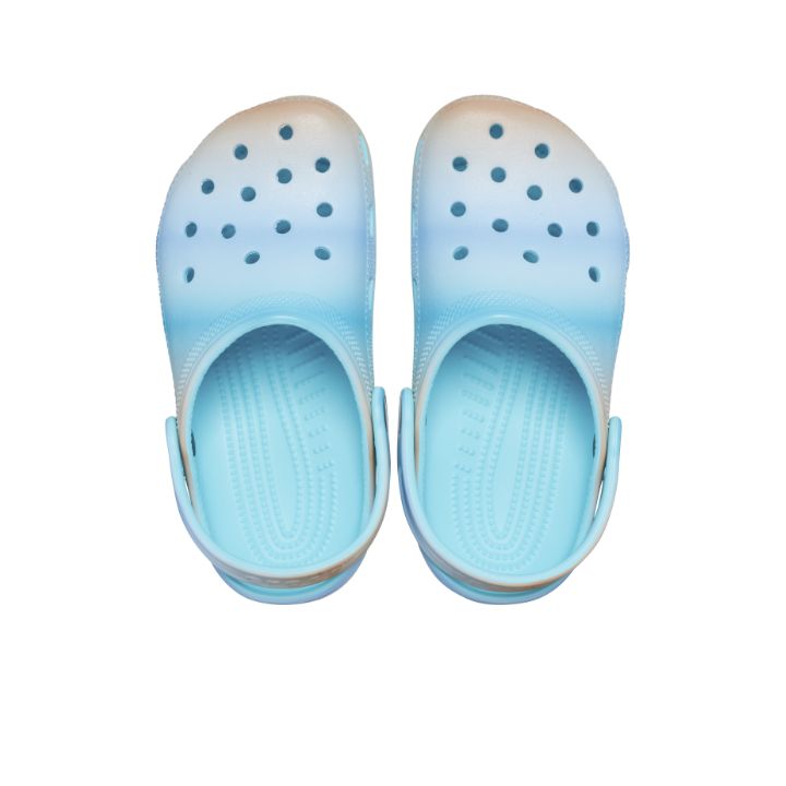 Giày Clog Trẻ Em Crocs Toddler Classic Color Dip - Neptune
