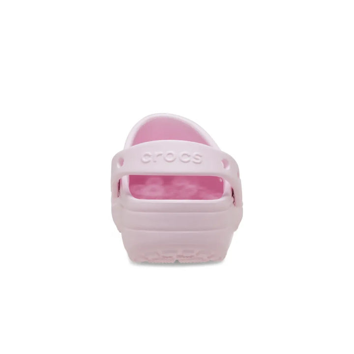 Giày Clog Trẻ Em Crocs Toddler Classic Floral Cutout - Pink Milk - Crocs™ Việt Nam