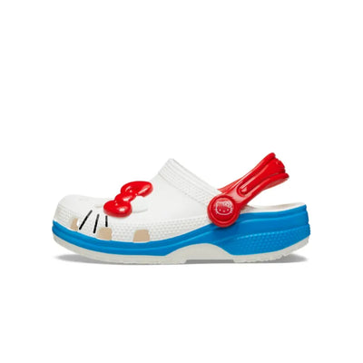 Giày Clog Trẻ Em Crocs Toddler Classic Hello Kitty Iam - White