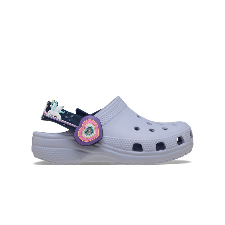 Giày Clog Trẻ Em Crocs Toddler Classic Imagination Lights Back Strap - Frosted Grape - Crocs™ Việt Nam