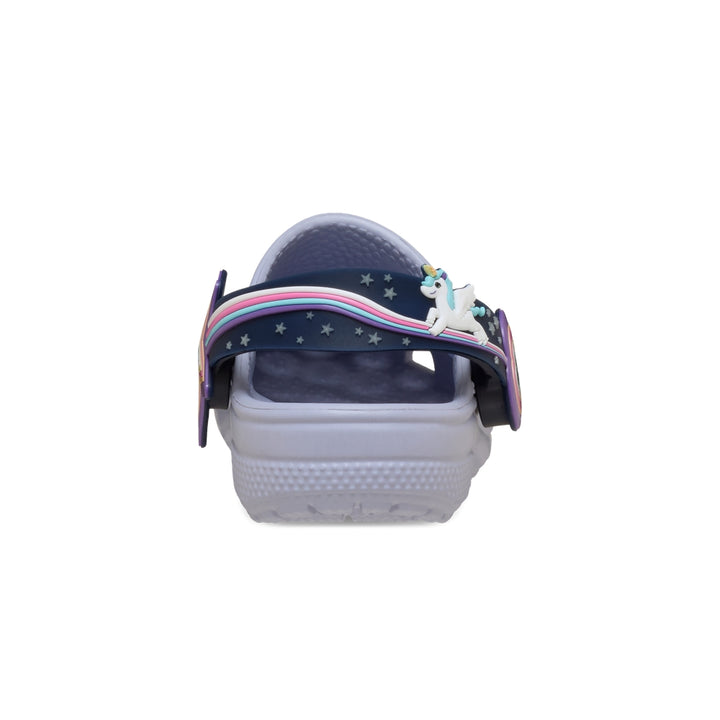 Giày Clog Trẻ Em Crocs Toddler Classic Imagination Lights Back Strap - Frosted Grape - Crocs™ Việt Nam