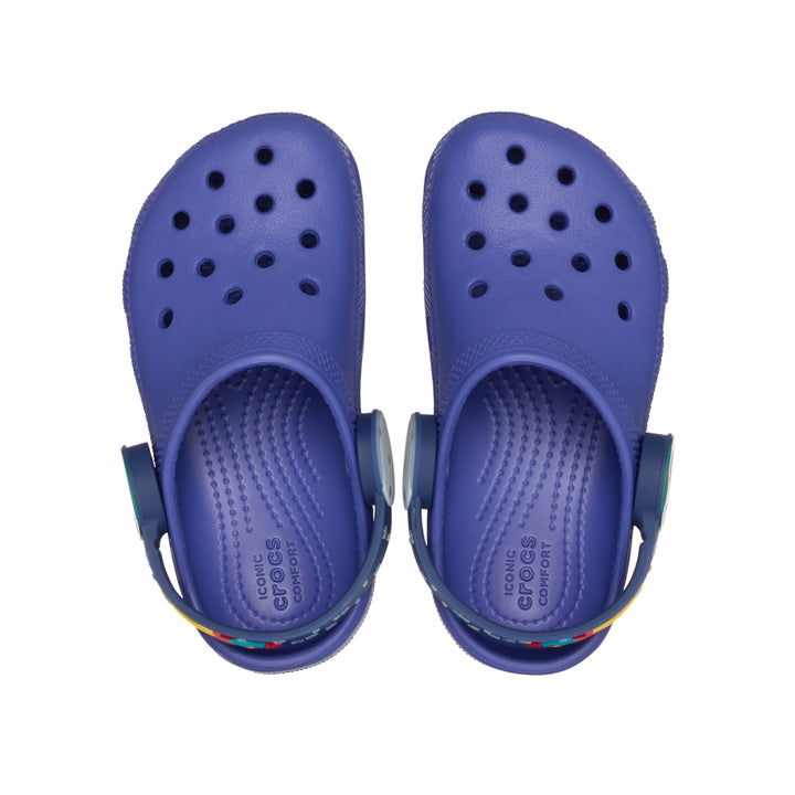 Giày Clog Trẻ Em Crocs Toddler Classic Imagination Lights Back Strap - Sapphire - Crocs™ Việt Nam